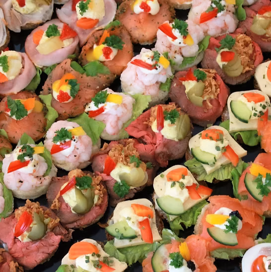 Snittur og brauðtertur